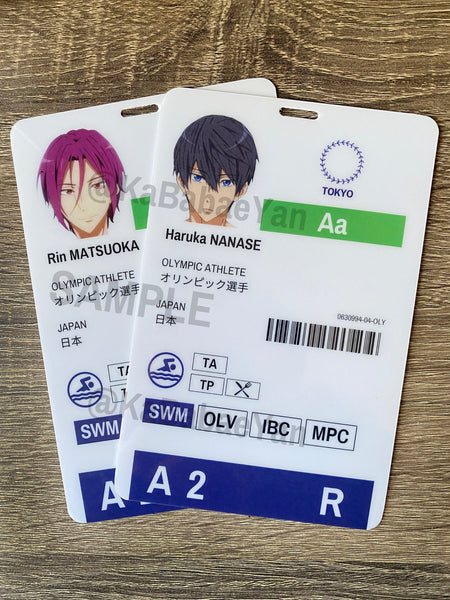 Free! Paper Coaster Card Haruka Nanase Japanese Swimming Anime Character |  eBay